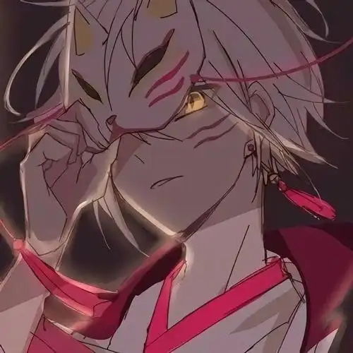 动漫男头古风神明