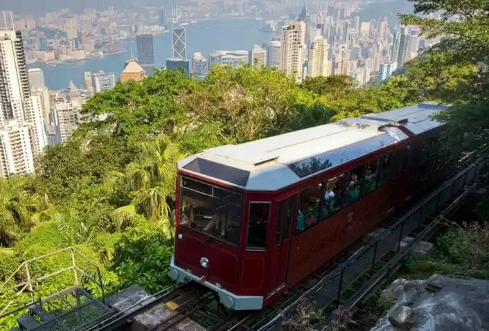 香港太平山缆车