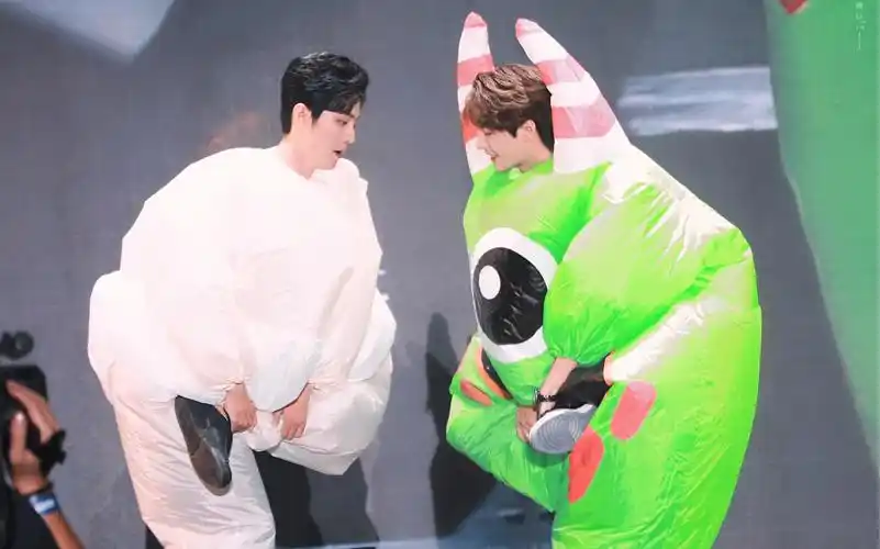 泰国陈情令见面会肖战&王一博&刘海宽&汪卓成&宋继扬~游戏2part高清