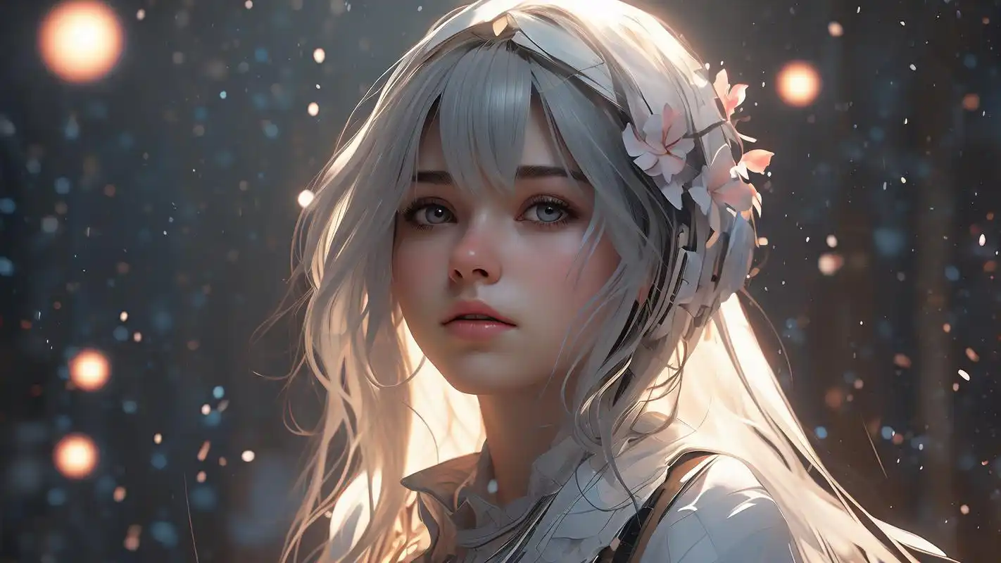 二次元美女壁纸,每一张都让人心动91 今天给大家带来一组超级美的二