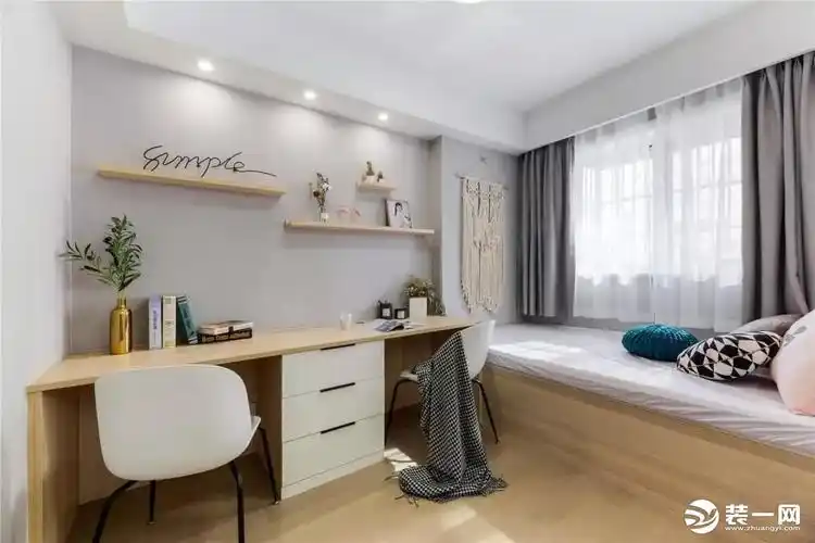 粉色系浪漫110㎡北欧风,唤醒你的少女心!