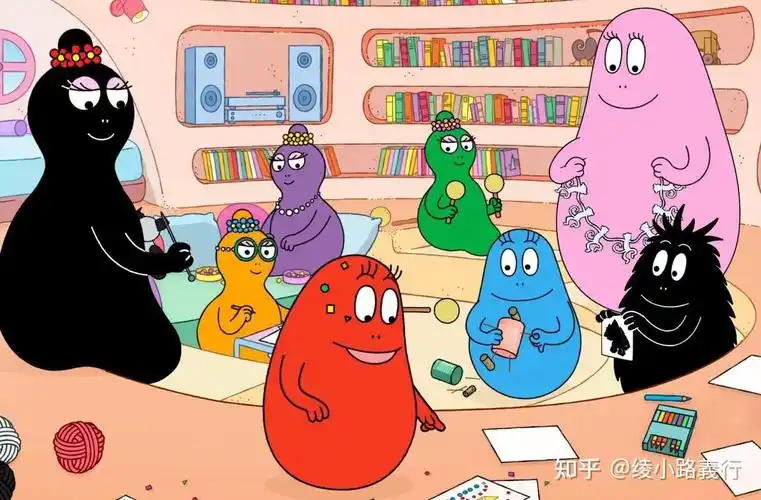 80后动画巴巴爸爸满屏是烧脑绕口令的名字和奇形怪状的生物