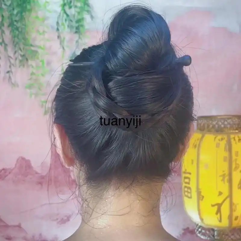 5.30#盘发 #长发 #发髻.2023.5.30 - 抖音