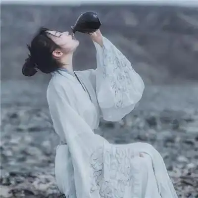 古风女头像真人唯美图片 2021清冷古装汉服女头