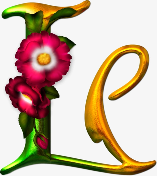 png设计大写英文字母l