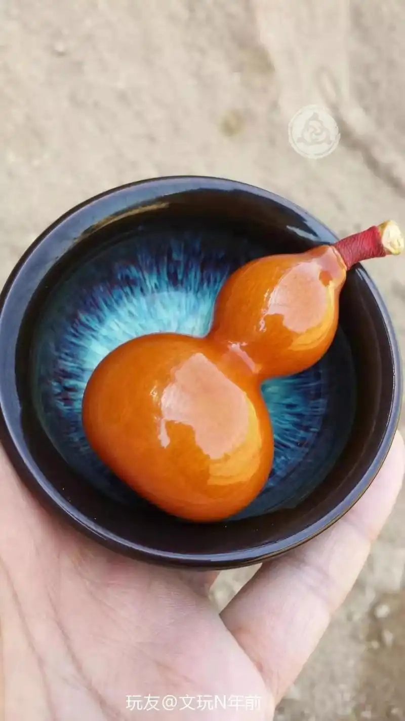 2年他偷懒盘的小葫芦美得有点过分了