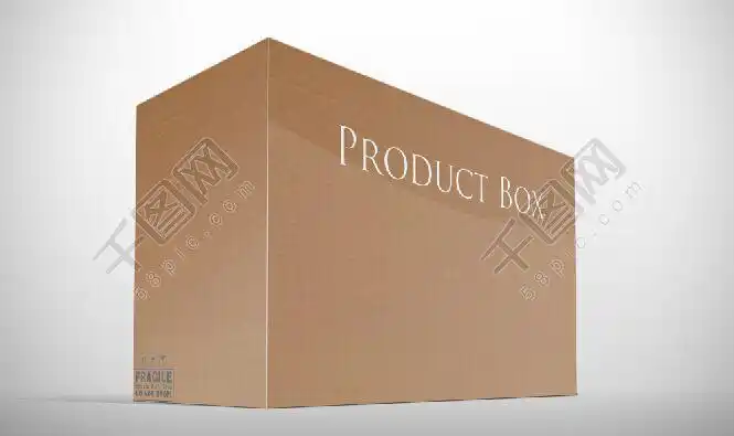 纸箱效果图