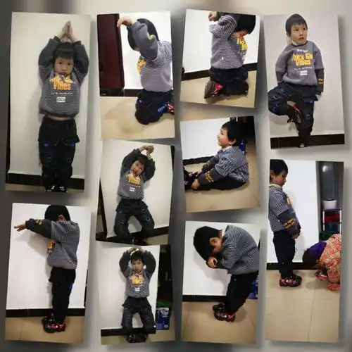 数字广播操——我们用自己的身体表现数字,感知数字1～10的外形特征.