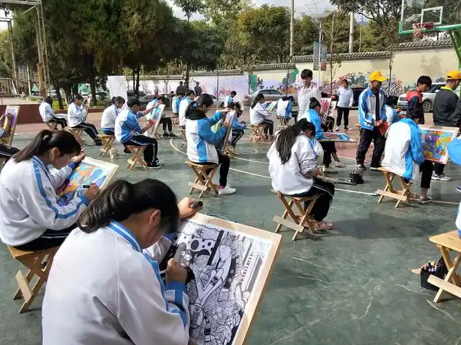 宁洱职业高级中学技能大赛(绘画作品篇)——鲁学富