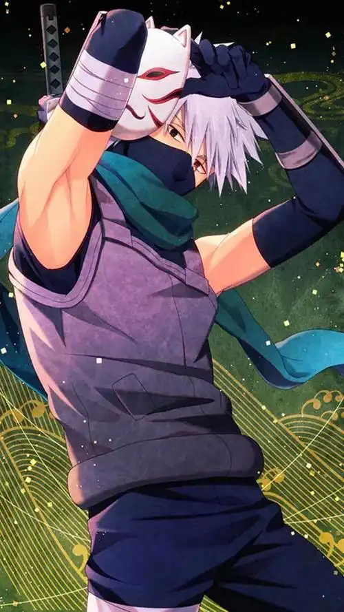 火影忍者旗木卡卡西帅气可爱壁纸25张