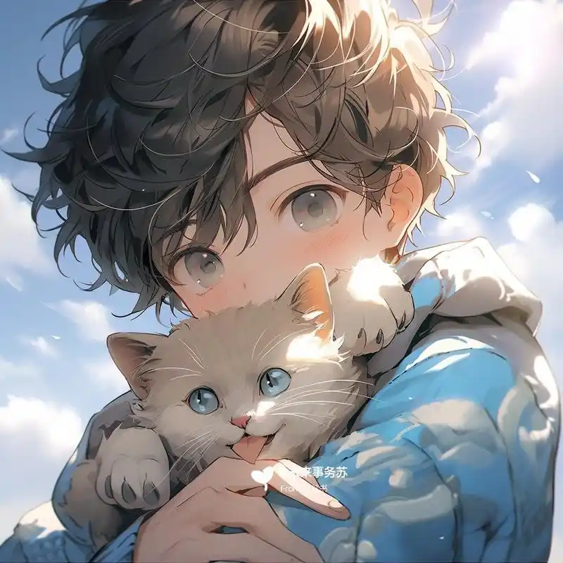 萌宠头像|男士微信头像 治愈系头像 男生篇 #动漫男头# #男生帅气头像