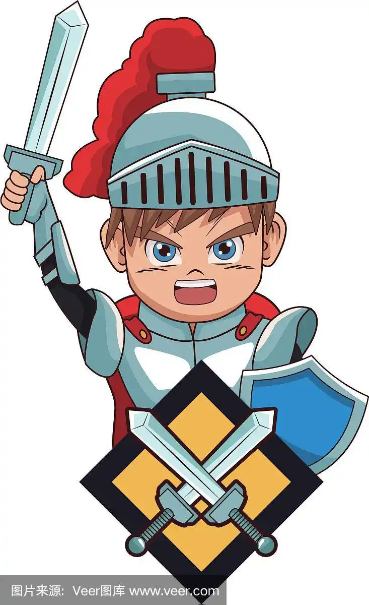 战士游戏卡通
