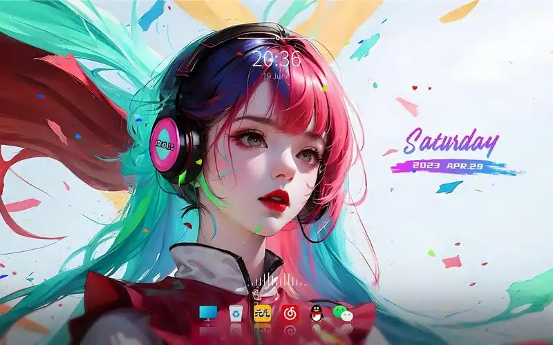 【元气桌面】电竞少女|精选动态壁纸分享推荐