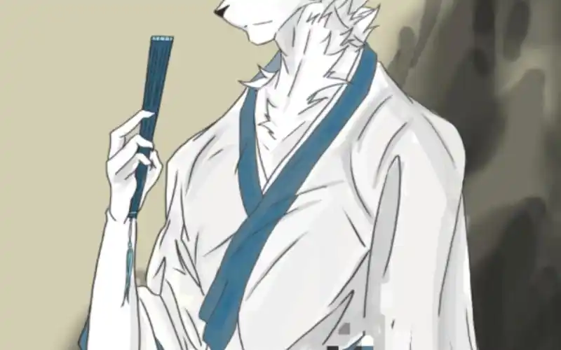 【兽人/furry/绘画过程/委托】进来看看古风狼狼吧