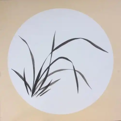 国画基础入门:水墨兰花的画法详细步骤