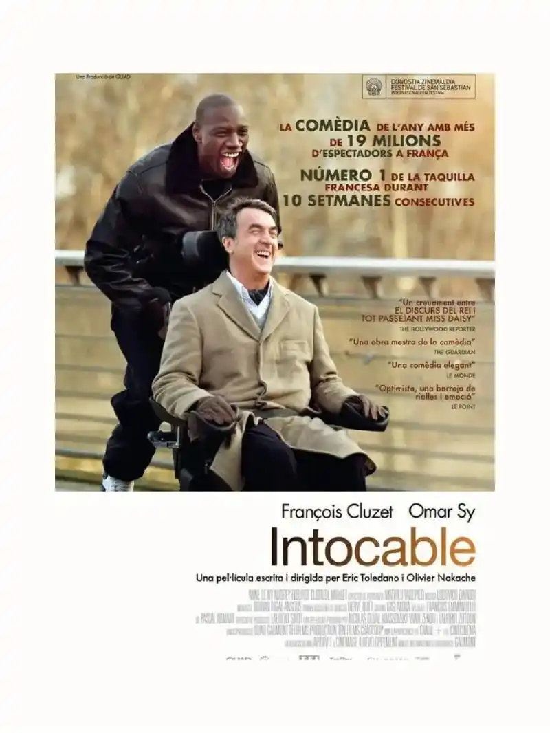 电影《触不可及》#法语学习 #法国电影 #电影语录 - 抖音