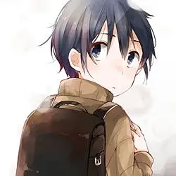 动漫头像小男孩呆萌