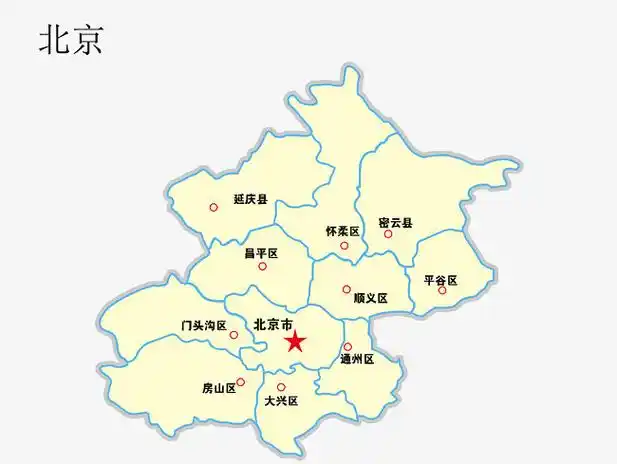 北京地图