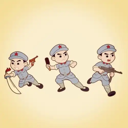 童星幼儿园"我是小红军,重走长征路"大型军事体验亲子活动邀请函