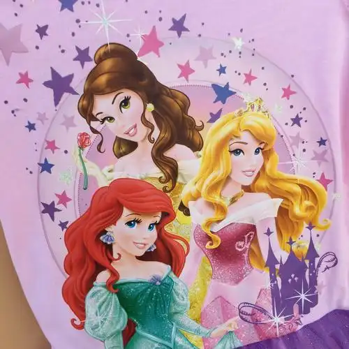 外贸原单尾单迪士尼正品童装 欧美爆款三公主女童纱裙 儿童连衣裙