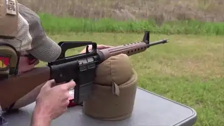 ar10突击步枪,户外靶场射击实测,可靠性极高