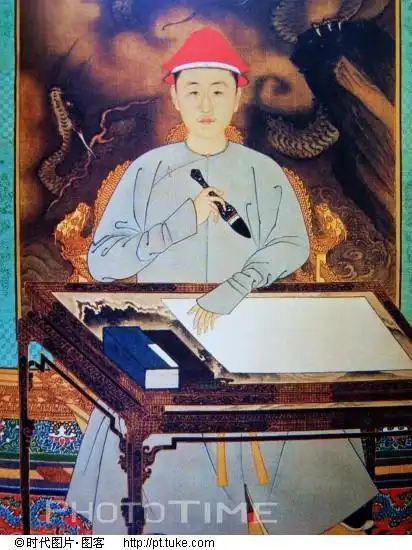 谁能提供我一张康熙皇帝的画像?