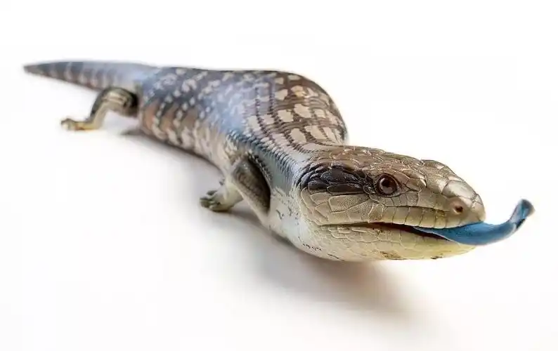 科普| 澳洲蓝舌石龙子——我没中毒,略略略_蜥蜴