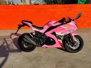 进口川崎小忍者400cc双缸水冷跑车地平线s款重机车趴赛摩托车整车