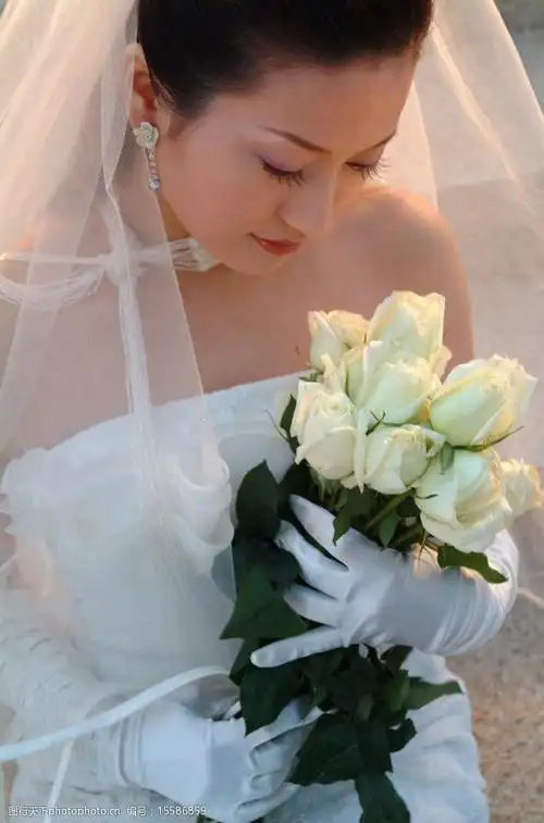 婚纱摄影样片美丽新娘图片