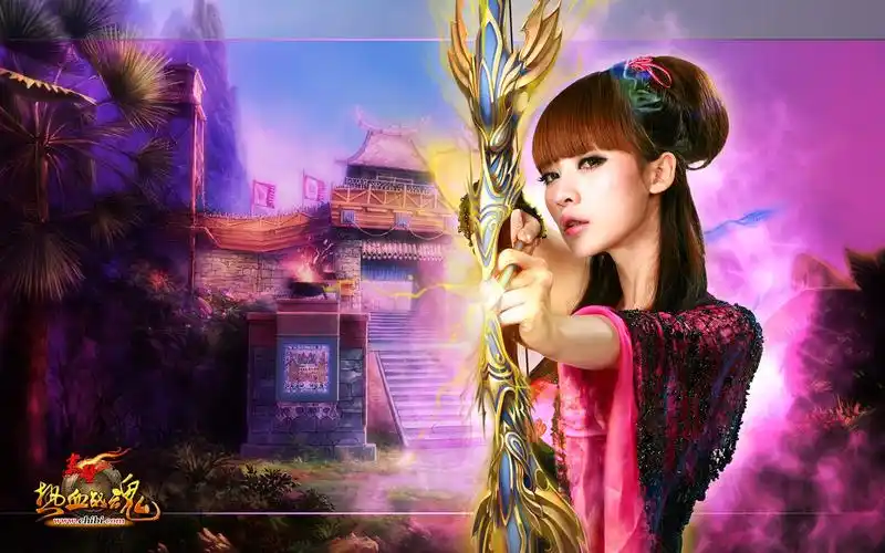 赤壁游戏(柳岩) 代言海报