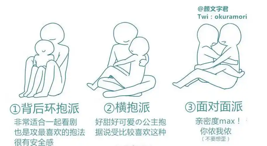 三种拥抱的方式,你是哪一种呢