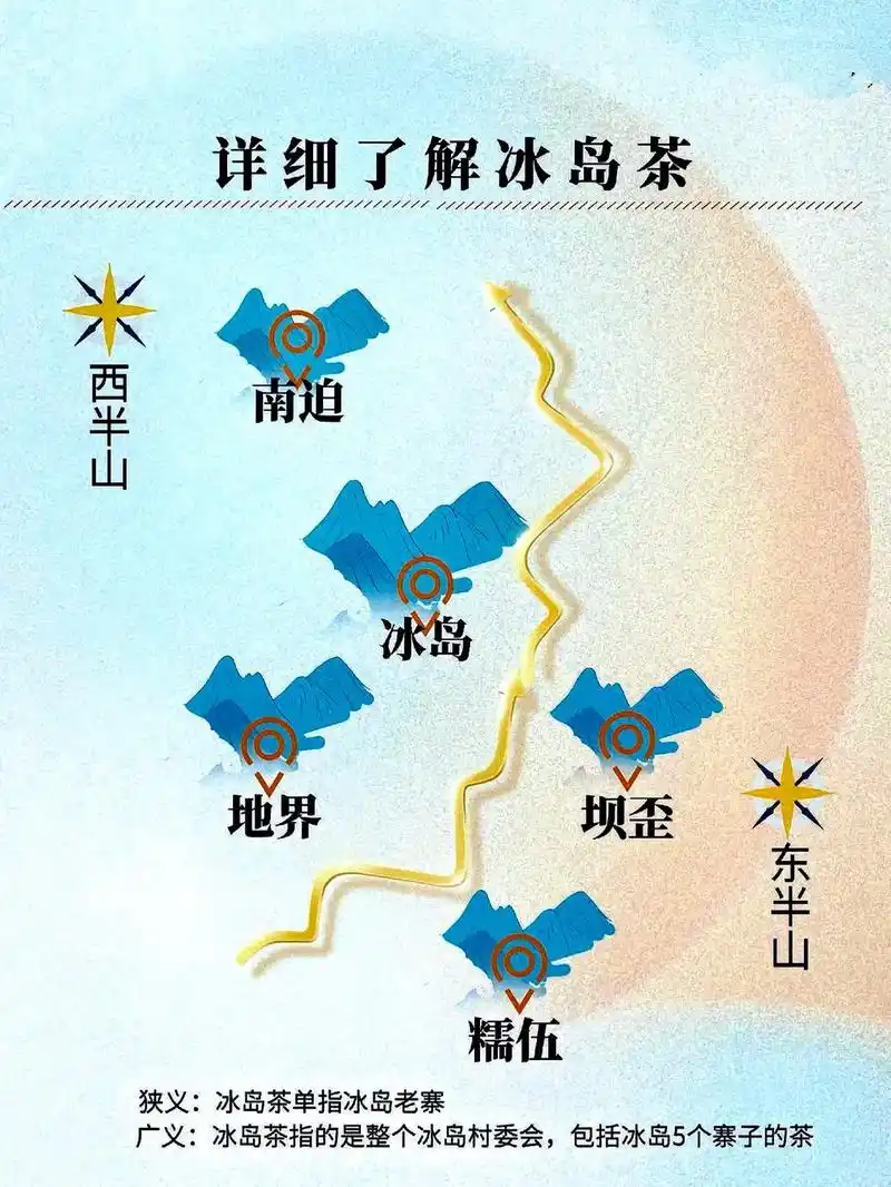 几张图深度了解"冰岛"普洱茶后名不虚传!#茶知识 #知识分享 - 抖音
