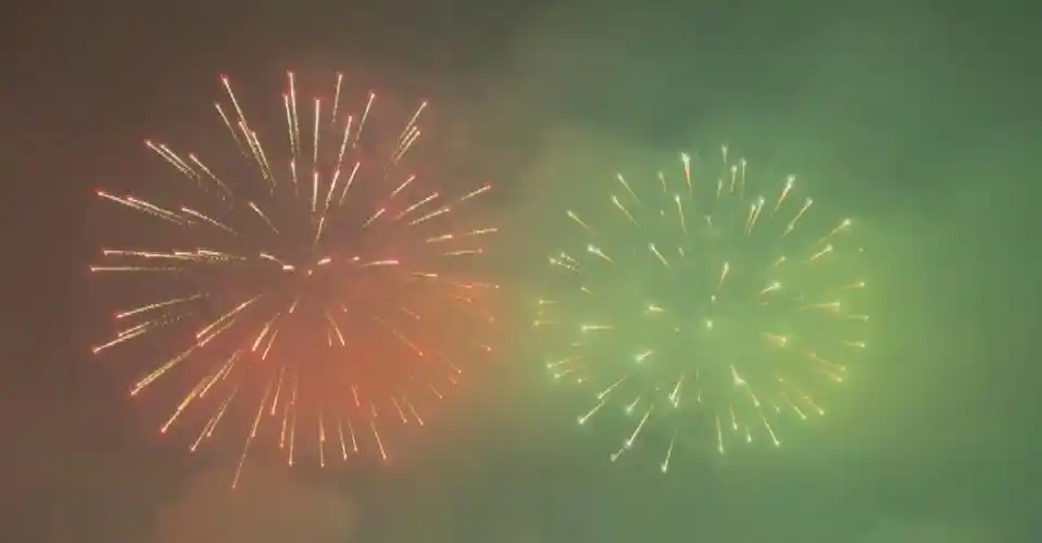 昨晚的烟花秀,刷屏了……_安陆