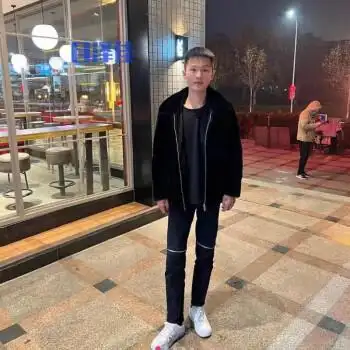 月泽佳 快手网红苏6同款拉链牛仔裤男社会精神小伙春季修身九分裤潮