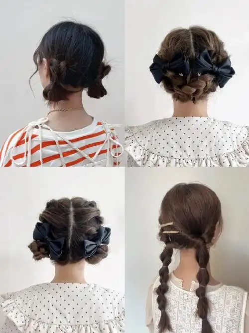 每款都超爱06日系女生夏日编发记录95#好物分享