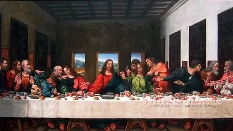 费雷尔最后的晚餐 达芬奇名画作品集赏析 《最后的晚餐》简介与作品
