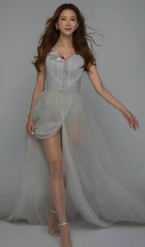 林志玲真自信,图片不p一下就放出来,"肤色"过于真实_五官_技巧_标准