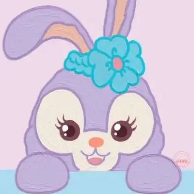 软锦迪士尼卡通手绘头像星黛露