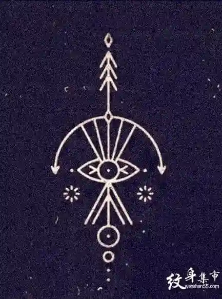 上帝之眼纹身上帝之眼纹身手稿上帝之眼纹身手稿图案