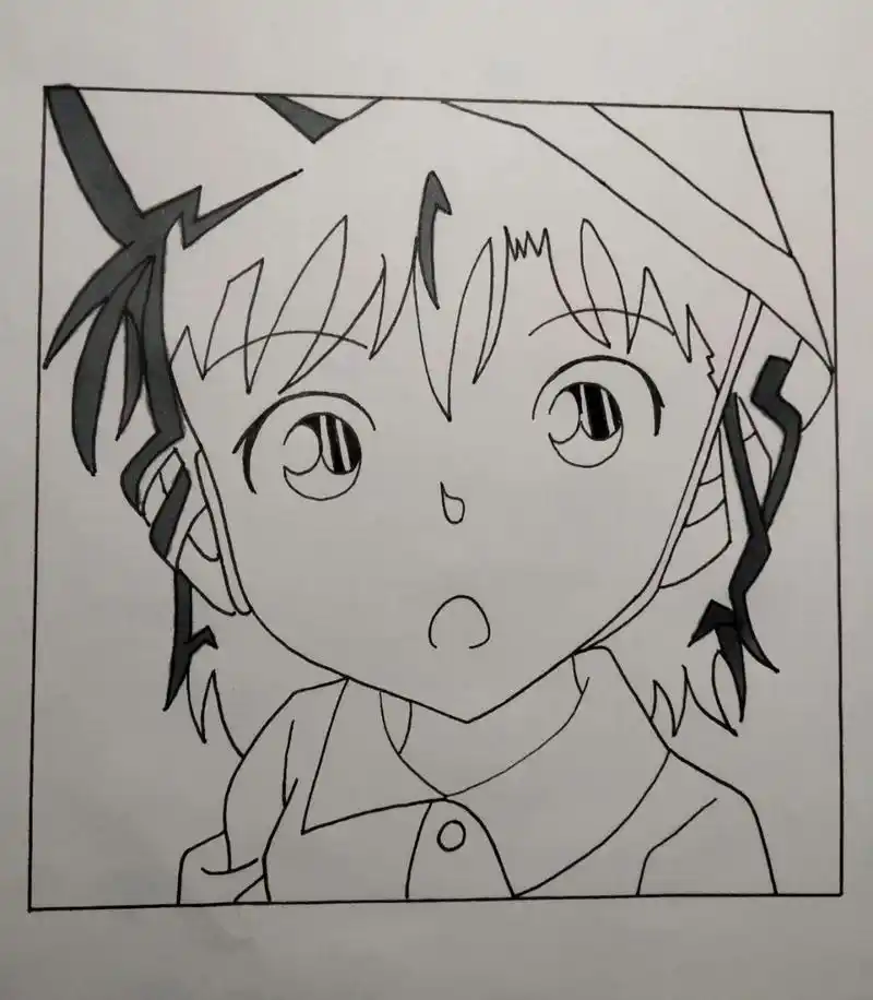 手绘『毛利兰』(附教程) 手绘