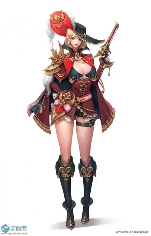 hyeyoung kim很赞的一组角色设计 三视图分享~ - 原画插画设定图 - cg