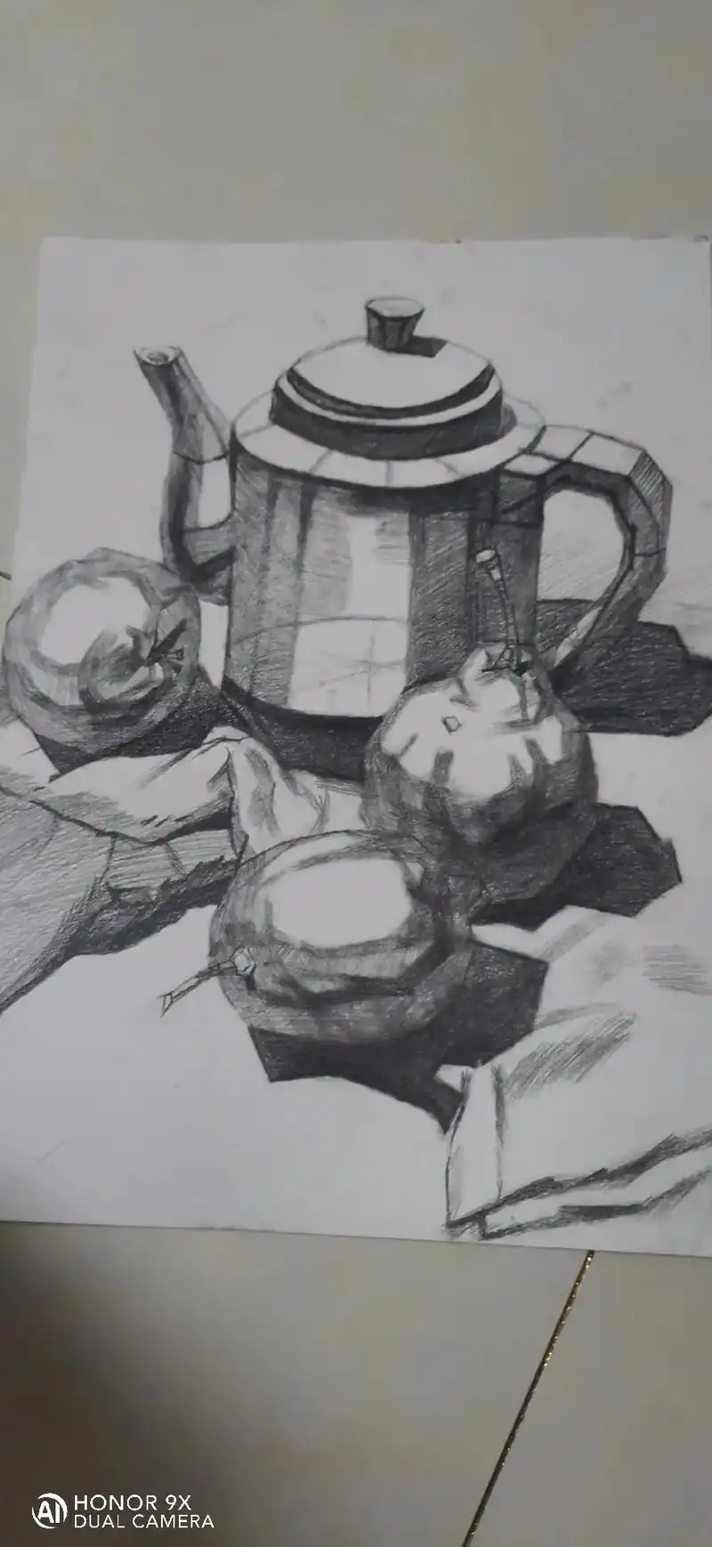 素描基础 #素描画 #素描静物  - 抖音