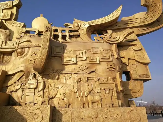 天气这么好,徒步中国殷商大王宫