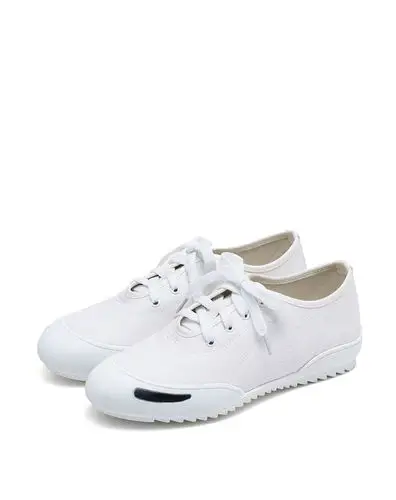 2016新款白色青春活力时尚系带布鞋