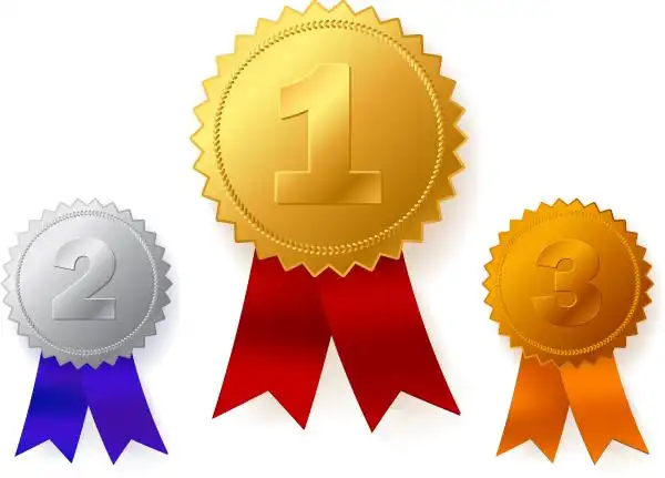 0点关键词:金银铜牌矢量素材,eps格式,矢量金牌,银牌,铜牌,奖牌,第一