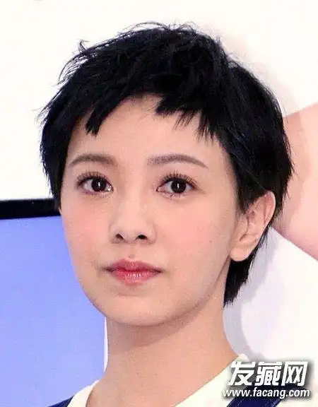 boy风超短发那么流行 帅女孩们都来试试吧 超短发发型图片