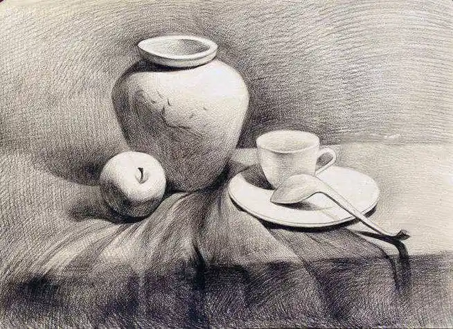 素描静物初学者该如何快速入门?郑州画室教你几招快速入门技巧!