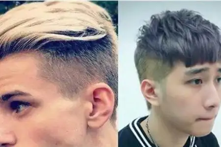 中学生男生发型短发铲两边 帅气迷人有魅力