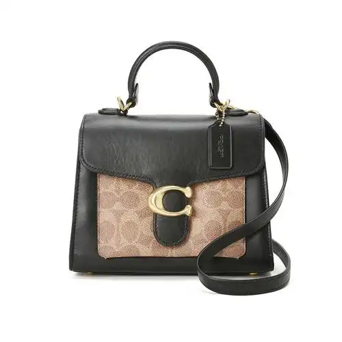 coach蔻驰女包tabby通勤手拎包花拼皮斜跨包870参数