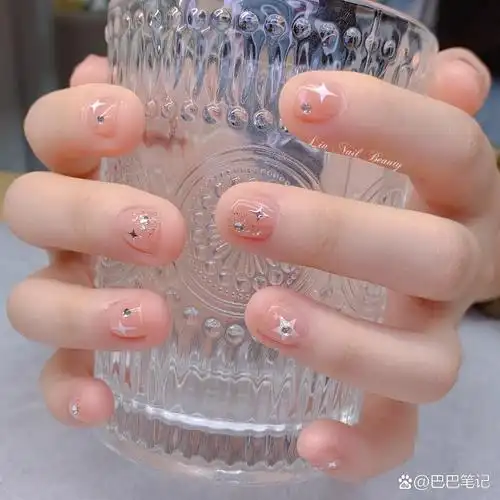 春夏小清新小孩子美甲9799 小朋友美甲9799~9393爱爱星芒